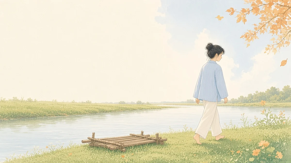 筏のたとえ｜仏法を学ぶ本当の目的とは