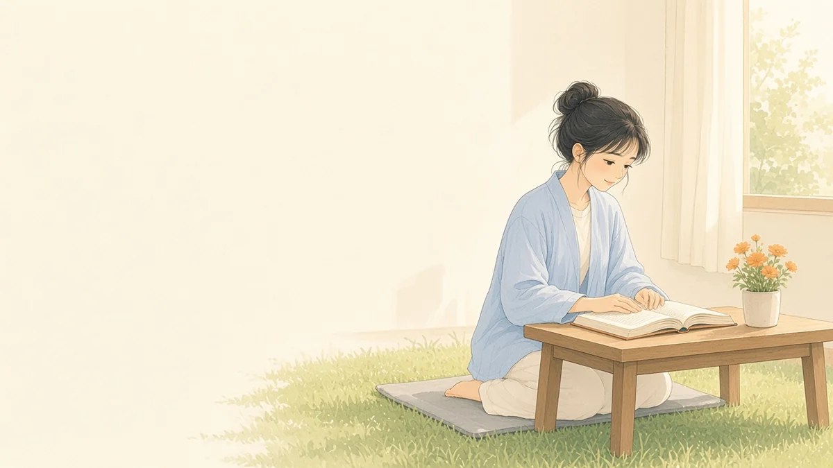 読み返した本を、机の上で開いたままにしている人